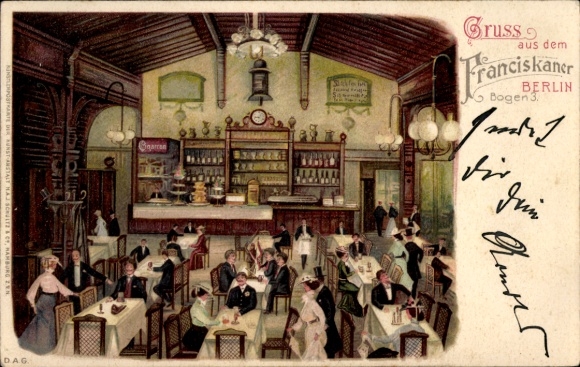 Litho Berlin Pankow, Franziskaner, Gäste