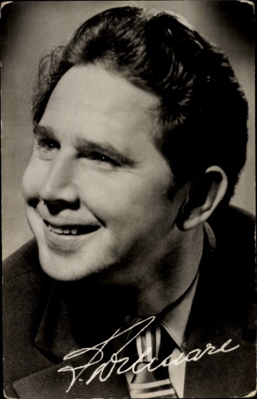 Ak Schauspieler Fred Delmare, Portrait, Film Teufelskreis, Autogramm