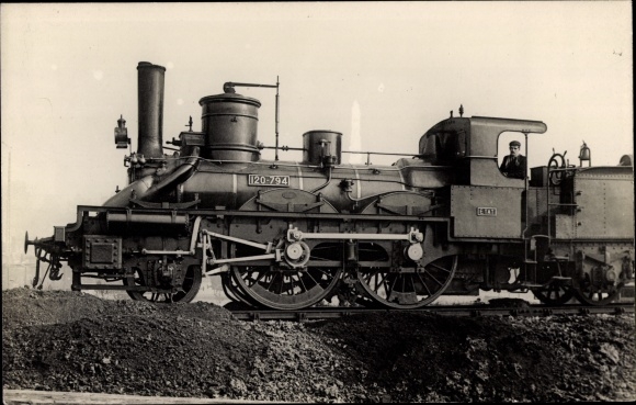 Foto Französische Eisenbahn, Etat, Dampflok Nr. 120-794