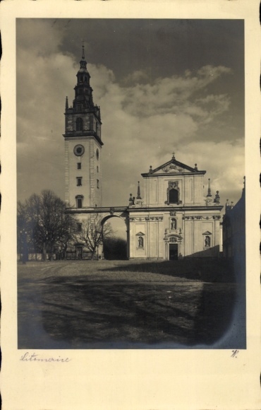 Foto Ansichtskarte / Postkarte Litoměřice Leitmeritz Region Aussig ...