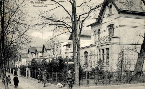 Ak Hamburg Wandsbek, Claudiusstraße