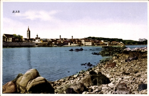 Ak Rab Kroatien, Panorama