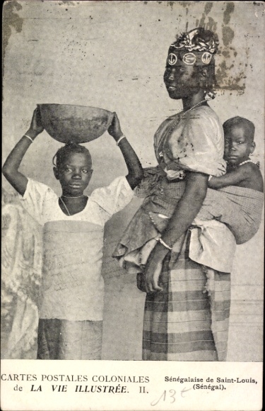 CPA Sénégal, Sénégalaise de Saint-Louis