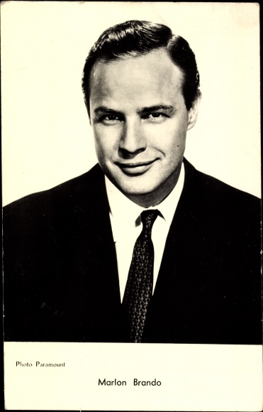 Ak Schauspieler Marlon Brando, Portrait