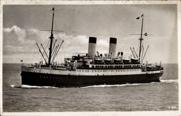 Ak Zweischrauben Motorschiff MS Monte Olivia, HSDG