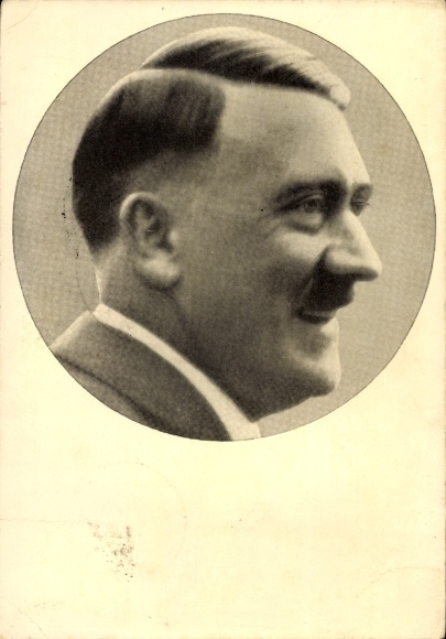 Ak Führer und Reichskanzler Adolf Hitler, Portrait, Männer der Zeit Nr. 91