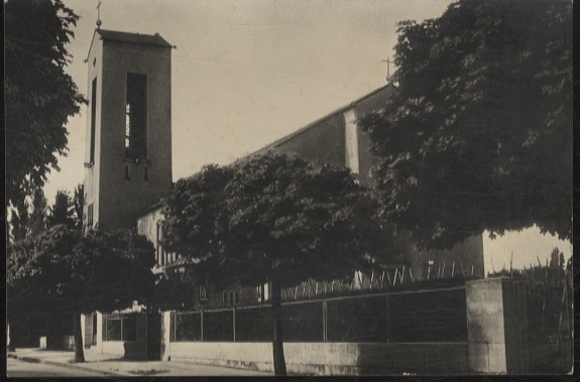 Original Foto Berlin Schmargendorf, Salvatorkirche, um 1948