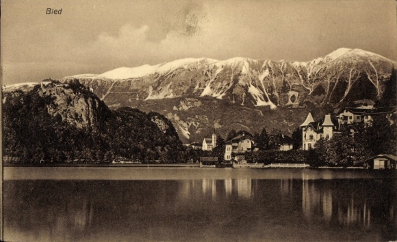 Ak Bled Veldes Slowenien,  Berge, See,  