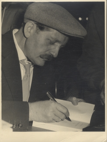 Original Foto Hans-Joachim Spremberg, Portrait Erwin Strittmatter, um 1960
