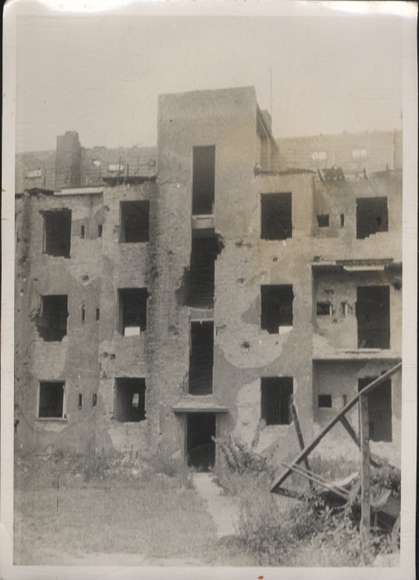Original Foto Berlin Lichtenberg, Landsberger Chaussee 86-87, um 1945/46