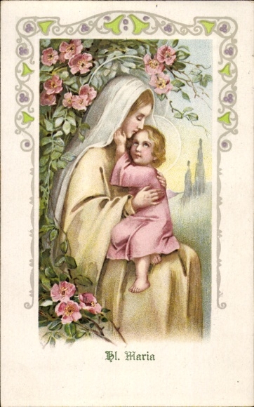 Litho Heilige Maria, Jesuskind