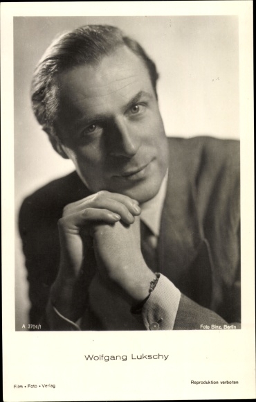 Ak Schauspieler Wolfgang Lukschy, Film Foto Verlag A 3704 / 1
