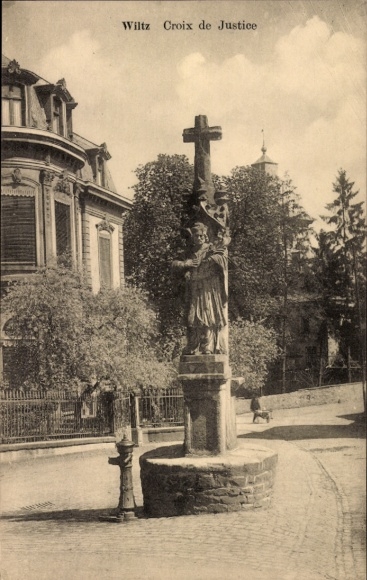 CPA Wiltz, Luxembourg, Croix de Justice