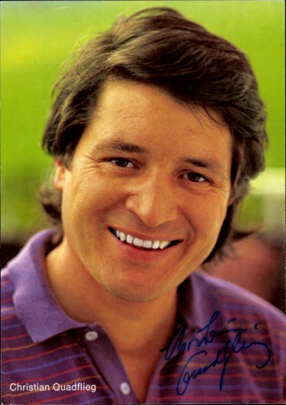 Ak Schauspieler Christian Quadflieg, Portrait