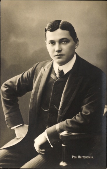 Ak Schauspieler und Regisseur Paul Hartenstein, Portrait