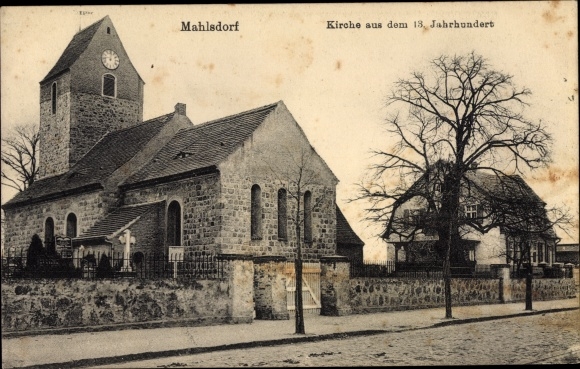 Ak Berlin Marzahn Mahlsdorf, Kirche