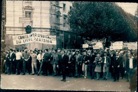 Foto Paris, Streik der Buchhändler