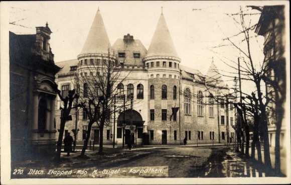 Foto Sighetu Marmației Marmaroschsiget Máramaros sziget Rumänien, Dt. Etappen-Kommando