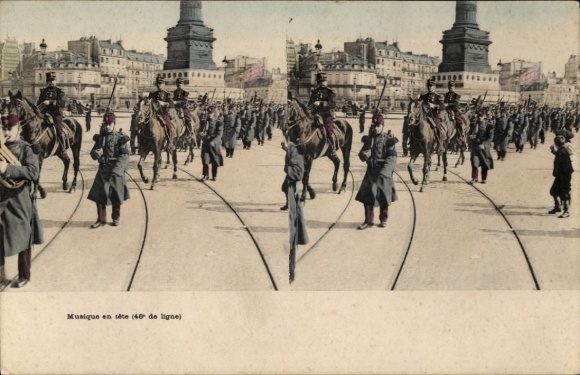 Stereo Ak Musique en tête, 40 de ligne, Soldaten