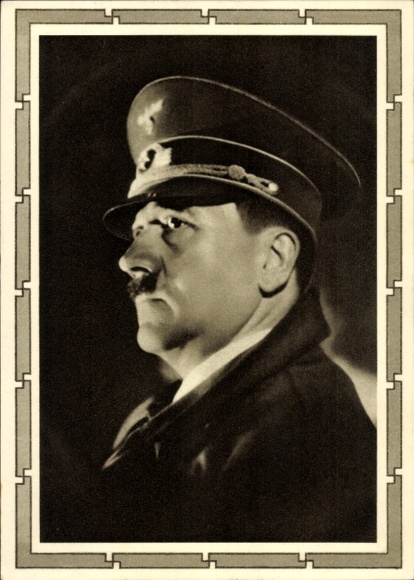 Ganzsachen Ak Führer und Reichskanzler Adolf Hitler, Portrait