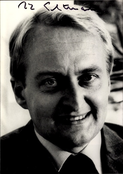 Foto Politiker Jürgen Echternach, Portrait, Autogramm