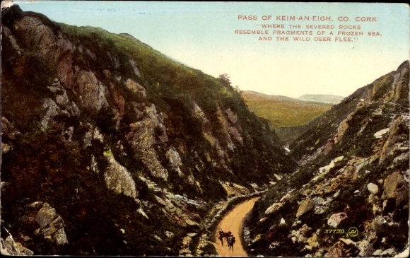 Ak Cork Irland, Pass von Keim-an-eigh
