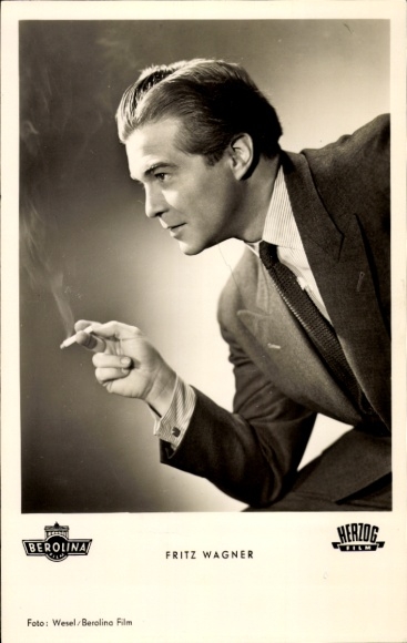 Ak Schauspieler Fritz Wagner, Portrait, Film Am Brunnen vor dem Tore