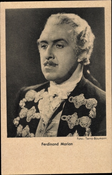 Ak Schauspieler Ferdinand Marian, Portrait