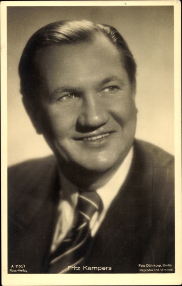 Ak Schauspieler Fritz Kampers, Ross 3150/1