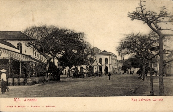 Ak Loanda Angola, Rua Salvador Correia