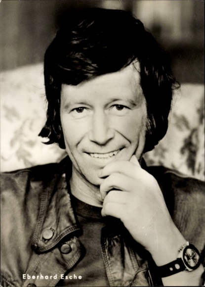 Ak Schauspieler Eberhard Esche, Portrait