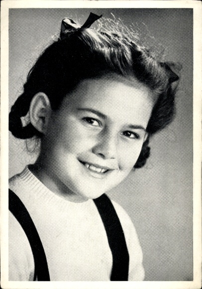 Ak Schauspielerin Elsbeth Sigmund, Film-Heidi, Portrait, Werbung Lichtburg