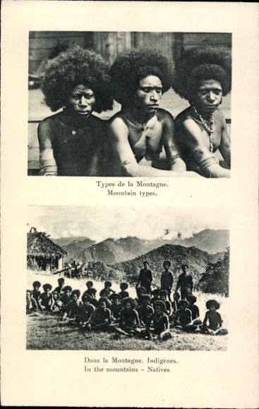 Ak Papua-Neuguinea, Gebirgstypen, einheimisch