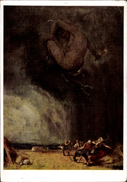 Künstler Ak Hilz, Sepp, Wetterhexe, HDK 276