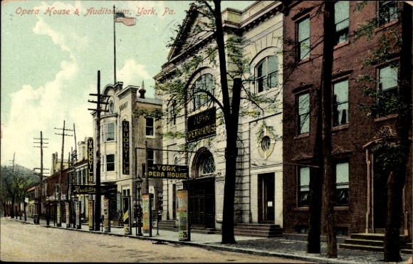 PC York, Pennsylvania, USA, Opera House, Auditorium