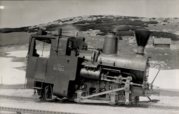 Foto Ak Bellingrodt, Carl, Lokomotive 99 7305, Dampflok, BBÖ