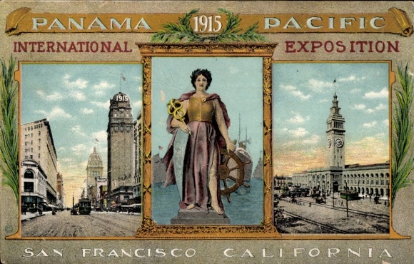 Ak San Francisco Kalifornien USA, Weltausstellung 1915, Panama Pacific
