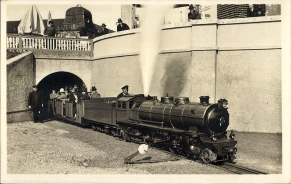 Ak Düsseldorf, Große Ausstellung 1926, Liliputbahn