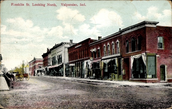 Ak Valparaíso Indiana USA, Franklin Street