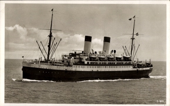 Ak Zweischrauben Motorschiff MS Monte Olivia, HSDG