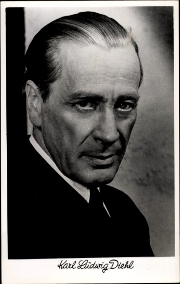 Foto Schauspieler Karl Ludwig Diehl, Portrait