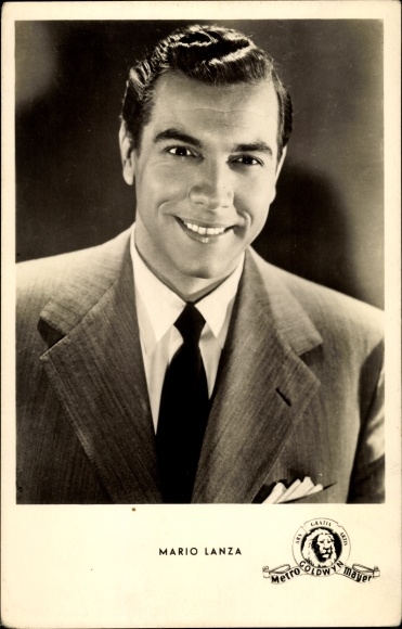 Ak Schauspieler Mario Lanza in Der Fischer von Louisiana