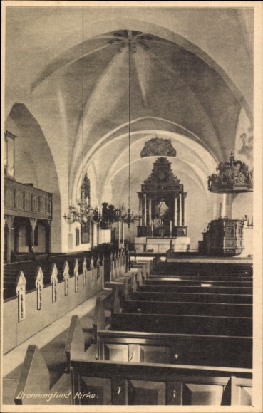 Ak Dronninglund Dänemark, Kircheninneres