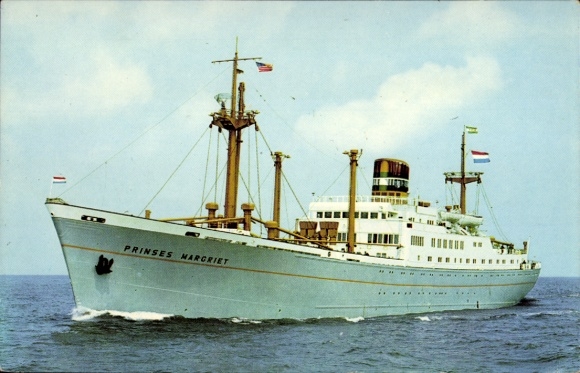 Ak Dampfschiff MV Prinses Margriet, HAL