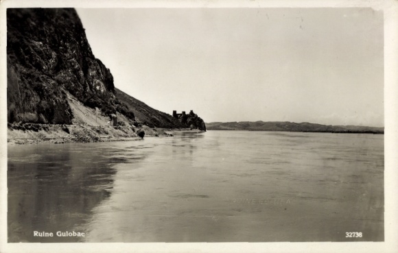 Ak Golubac Serbien, Ruine