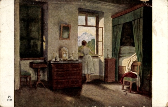 Künstler Ak von Schwind, Moritz, Morgenstunde