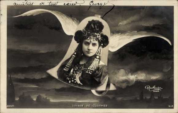 Ak Junge Frau in Tracht, Schmuck, Porträt