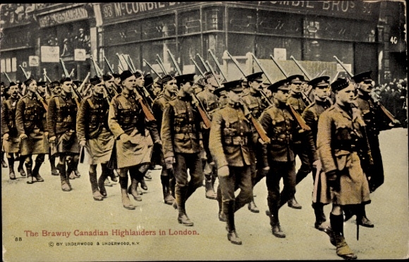 PC London, The Brawny Canadian Highlanders
