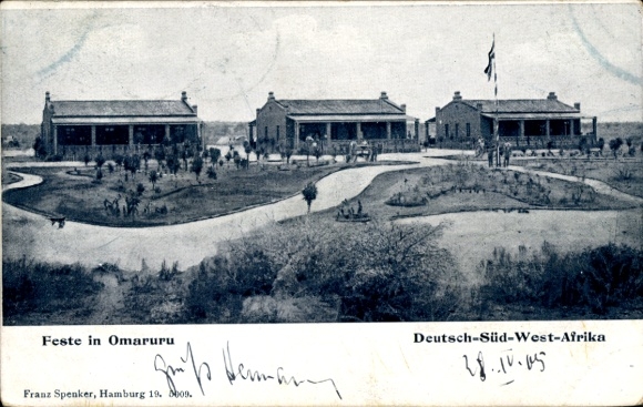 Ak Omaruru Deutsch Südwestafrika Namibia, Feste