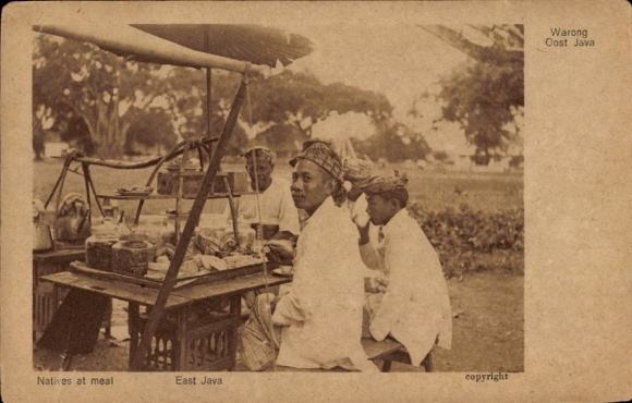 PC Java Indonesia, Natives at meal